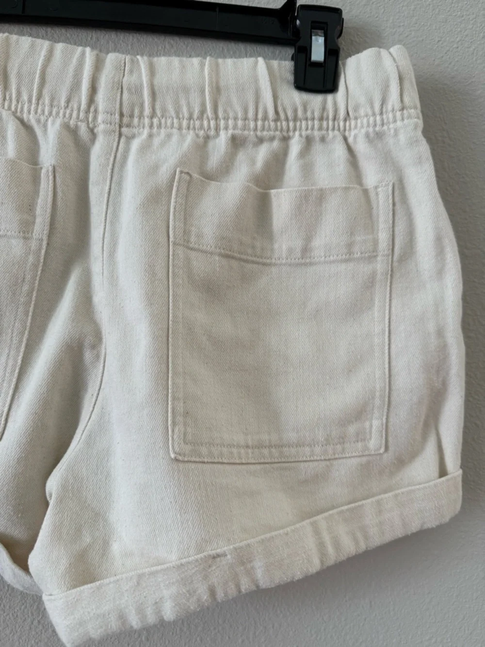 Aerie Cream High Waisted Tie Drawstring Shorts Small - Picture 7 of 10